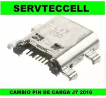 Pin De Carga J5 2016 J7 2016 Tablet Solamente Coloca Instala