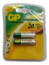 Bateria Aaa 1.2v 970mah Gp Recargable 1100 Series 