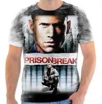 Camiseta Camisa Personalizada Prison Break Série Envio Hj 3