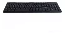 Teclado Usb Havit Kb430 Membrana Abnt2 Preto Idioma Português Brasil