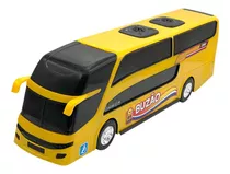 Onibus Carro De Brinquedo Infantil Grande 45cm Busão Amarelo
