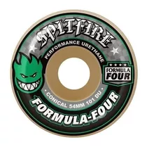 Ruedas Skate Spitfire Conical Green F4 56mm | Laminates