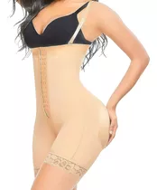 Faja Colombiana Reductora Body Shaper Mujer Cremallera Body