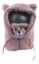 Gorro Tapa Boca Niño Niña Invierno Chiporro De Oso Con Oreja