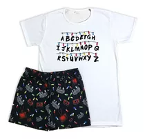 Conjunto Pijama Stanger Things Verano Hombre, Mujer, Niños