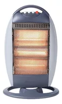Estufa Calefactor Halógeno 1200w Sistema Seguridad Giratorio