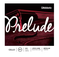 Daddario J10104 Encordado Cello Prelude 4/4 Nucleo De Acero