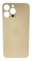 Tampa Traseira iPhone 13 Pro Max Furo Maior Gold Dourada