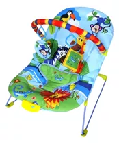 Cadeira Descanso Infantil Musical Vibratória Bebê Ballaggio