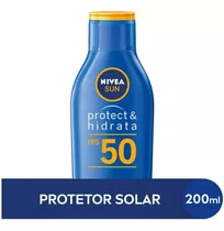 Protetor Solar Sun Protect & Hidrata Fps50 200ml Nivea