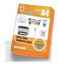 Papel Tranfer Laser 200 Folhas A4 Copo Direto Da Fábrica