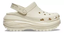  Zuecos Crocs Classic Mega Crush Clog Bone Originales