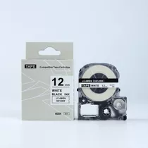 Kit 3 Fitas Compativeis 12mm Branca P/ Epson Lw 300 400 600