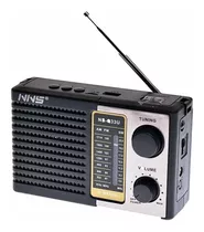 Parlante Radio Recargable,pilas Ns-q33u Am,fm/sd/usb Portatl