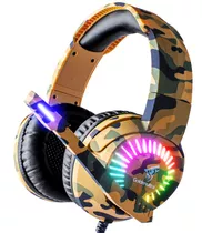 Fone Ouvido Pc Gamer Headset Over-ear Led Aux P2 Usb