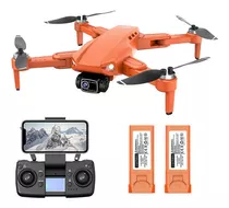 Drone L900 Pro Se 4k Motor Brushless Gps 1,2km 25m - 2 Bat. Cor Laranja