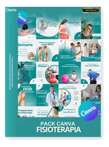 Pack Canva Fisioterapia - Artes Profissionais E Editáveis