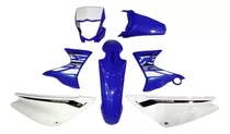 Kit Plasticos Yamaha Xtz 125 Azul Con Cubre Óptica .