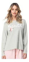 Pijama Largo Algodón Mujer Invierno C2 Top