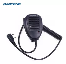 Altavoz Baofeng Microfono De Mano Walkie Talkie Altavoz Radi