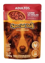 Alimento Special Dog Premium Especial Para Perro Adulto Todos Los Tamaños Sabor Carne En Sobre De 100g