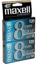 Fita 8mm Maxell Gx-mp Metal Pg-120 Kit 2 Unidades Lacradas