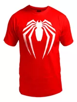 Remera Spiderman Ps4 Logo / Comic