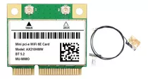 Tarjeta De Red Inalámbrica Ax210 5374m Wifi 6e 5g Gigabit Mi