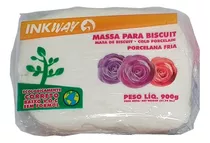 Biscuit Inkway Massa Para Artesanato Branco Ou Natural 900g