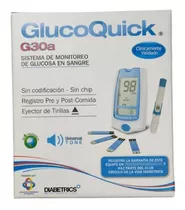 Glucometro Glucoquick G30a Diabetrics Blanco