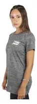 Remera Under Armour Tech Twist Graphic Mujer Training Gris