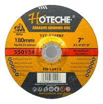 Disco De Desbaste Hoteche 7 PuLG 180mmx6.0x22.23mm X2 Und