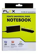 Fonte Universal Flex P/notebook 8 Conectores Fx-505a #3061