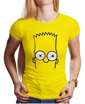 Polo Dama Bart Simpson (d0602 Boleto.store)