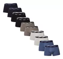  Kit Com 10 Cuecas  Masculina Boxer De Algodão Mash Oferta