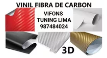 Vinilo Fibra De Carbono 3d Con Burbuja De Aire - Vinil