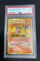 Pokemon Card Japones Charizard Primeira Edicao 1996, Psa 9
