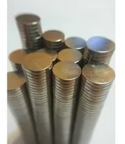 100 Peças Imã De Neodímio Super Forte Pastilha 12mm X 1mm