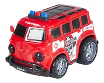 Carrinho Elite Van Polícia Resgate Ou Ambulância Bs Toys