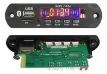 Modulo Reproductor Bluetooth Amplificado Radio Usb Sd  Carro