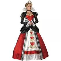 Disfraz Reina De Corazones Para Mujer Talla: M Halloween