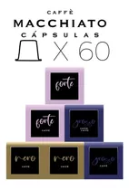 Capsula Macchiato Por 60 Unidades Mix Fuerte