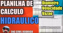 Planilha De Dimensionamento Hidráulico/hidrossanitário+bonus