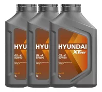 Aceite Transmision Hyundai 80w90 Xteer Gl-4 / 3lls.