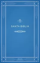 Libro: Rvr 1960 Biblia Edición Económica, Tapa Rústica Azul 