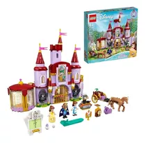 Lego Disney A Bela E O Castelo Da Fera 505 Peças 6+ 43196