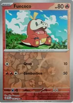 Pokémon Tcg Fuecoco 036/198 Reverse