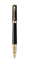 Lapicera Parker 5th Ingenuity Large Black Lacquer Gt