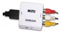 Convertidor Hdmi 2 Av / Hdmi 2 Rca / Adaptador