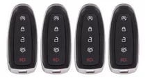Eccpp Replacement Fit For 5 Buttons Uncut Keyless Entry Remo